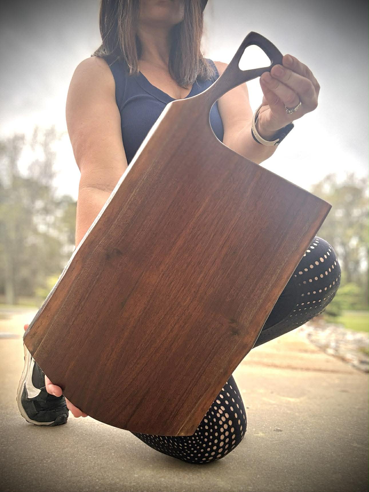 Black Walnut Charcuterie Board (Medium)