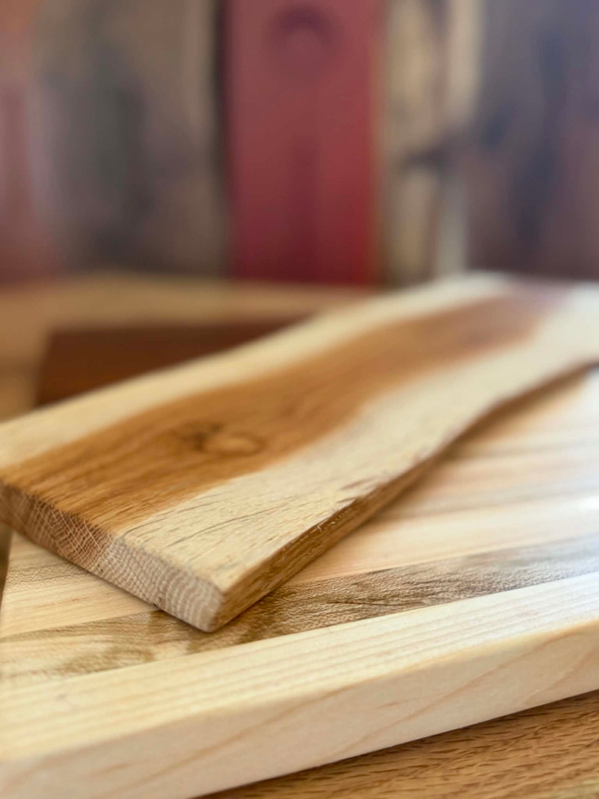 Live Edge Oak Charcuterie Board