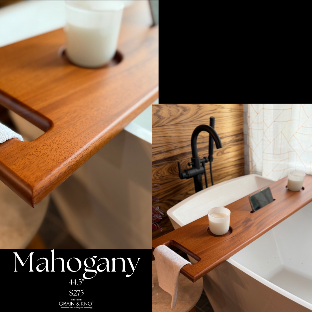 Mahogany Bath Board
