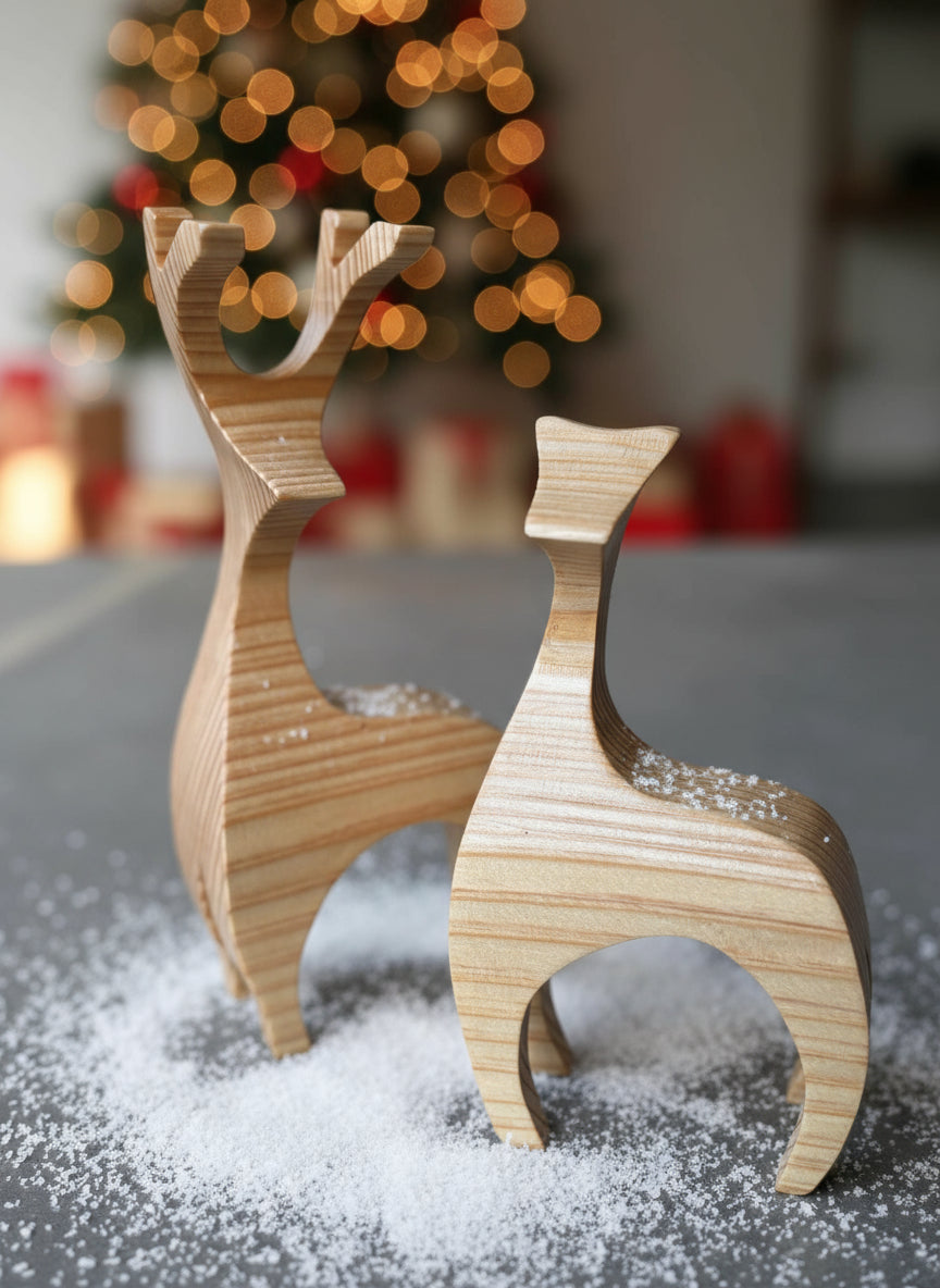Wooden Reindeer