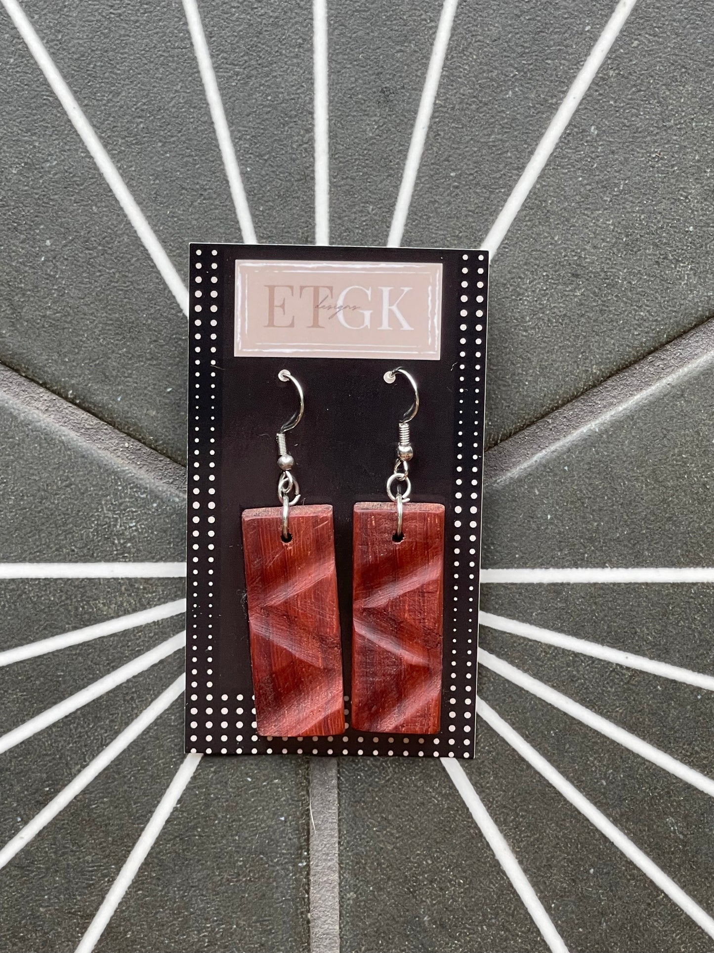 Padauk Dangle