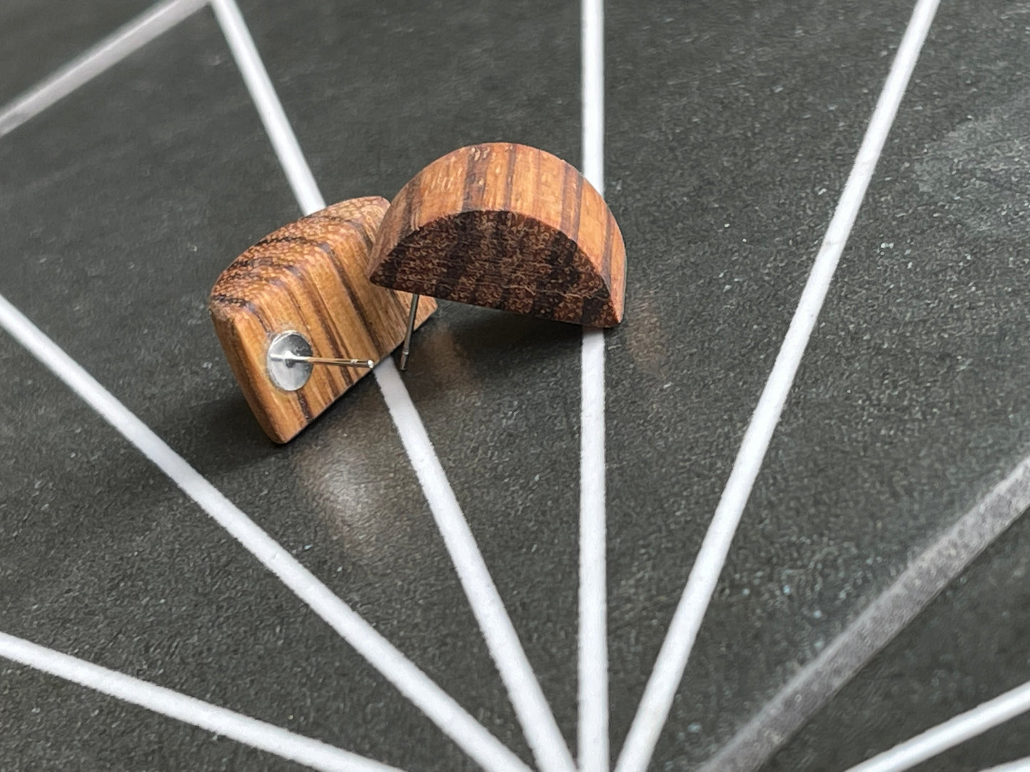 Zebrawood Studs