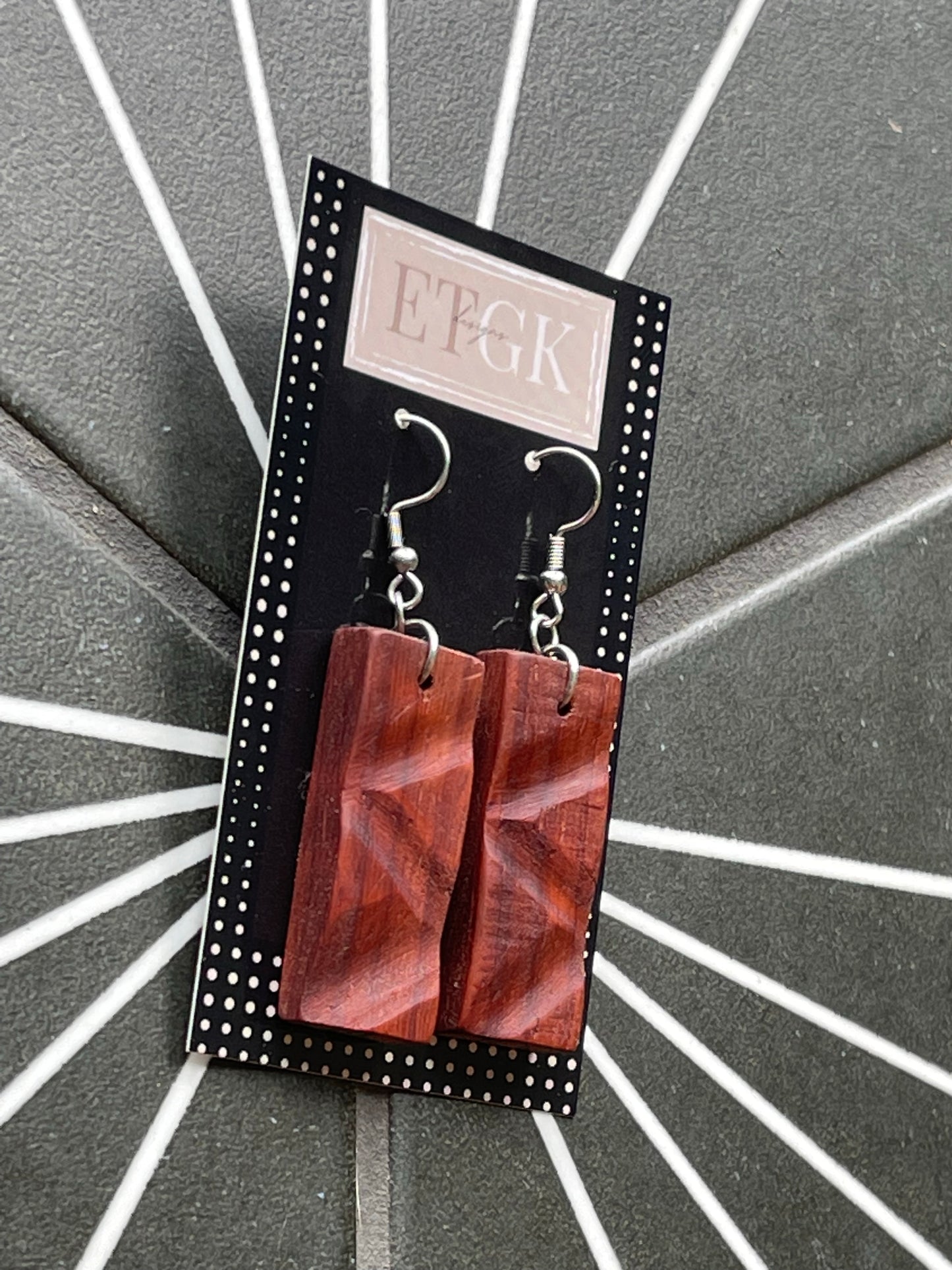 Padauk Dangle