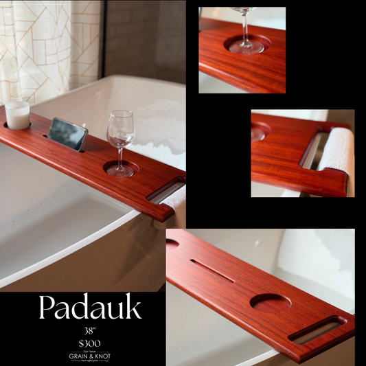 Padauk Bath Board