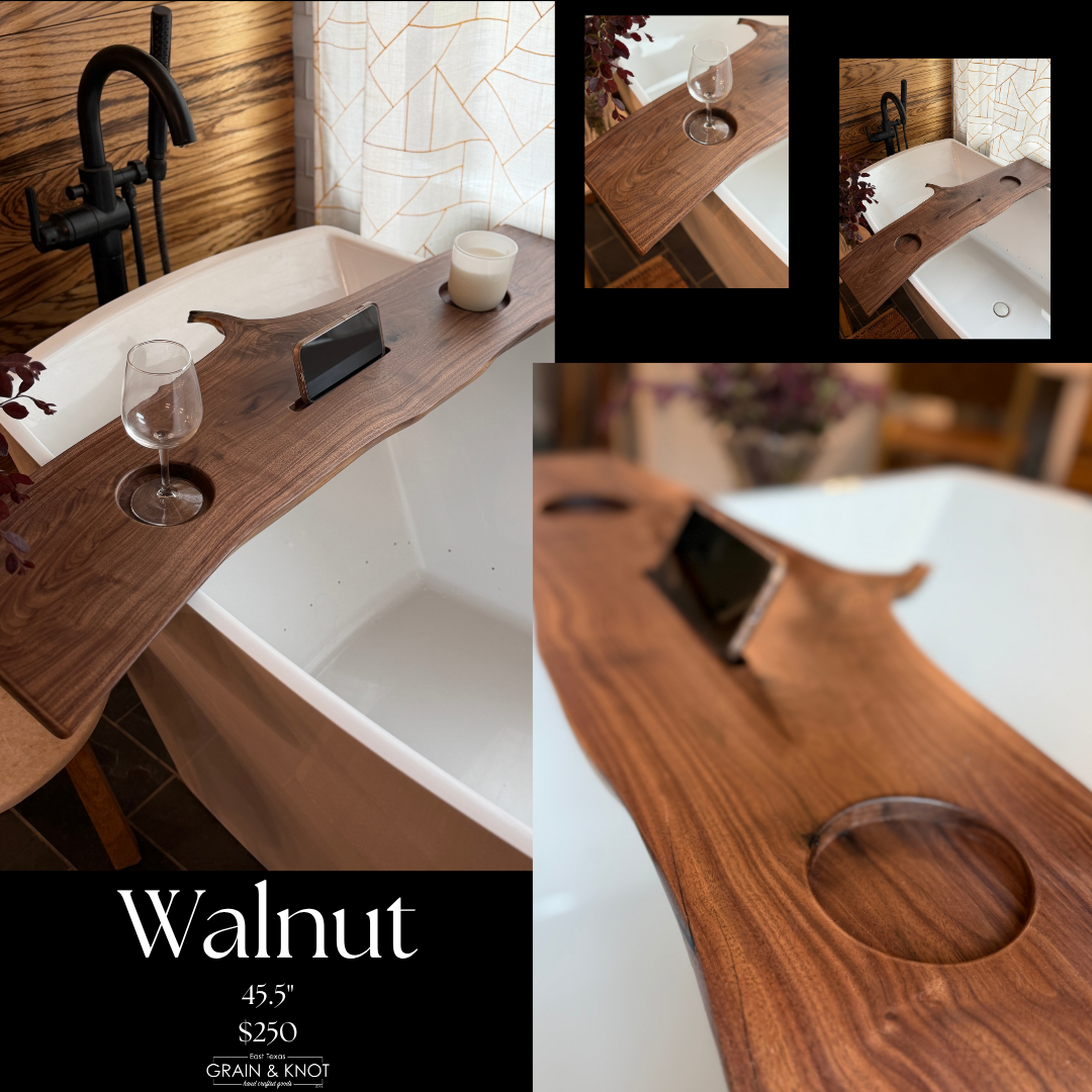 Walnut Bath Board