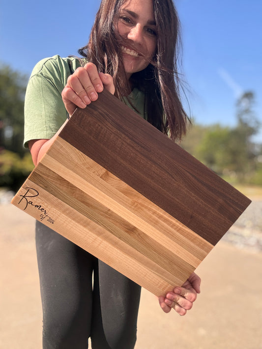 Maple & Walnut Cutting Board
