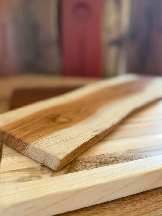 Live Edge Oak Charcuterie Board