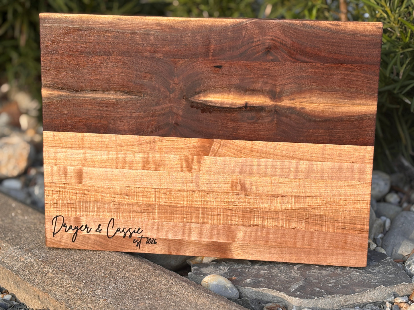 Maple & Walnut Cutting Board