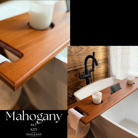Mahogany Bath Board