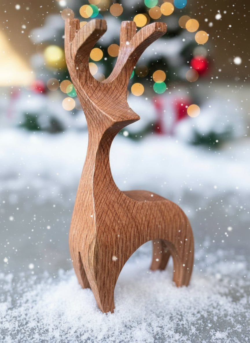 Wooden Reindeer