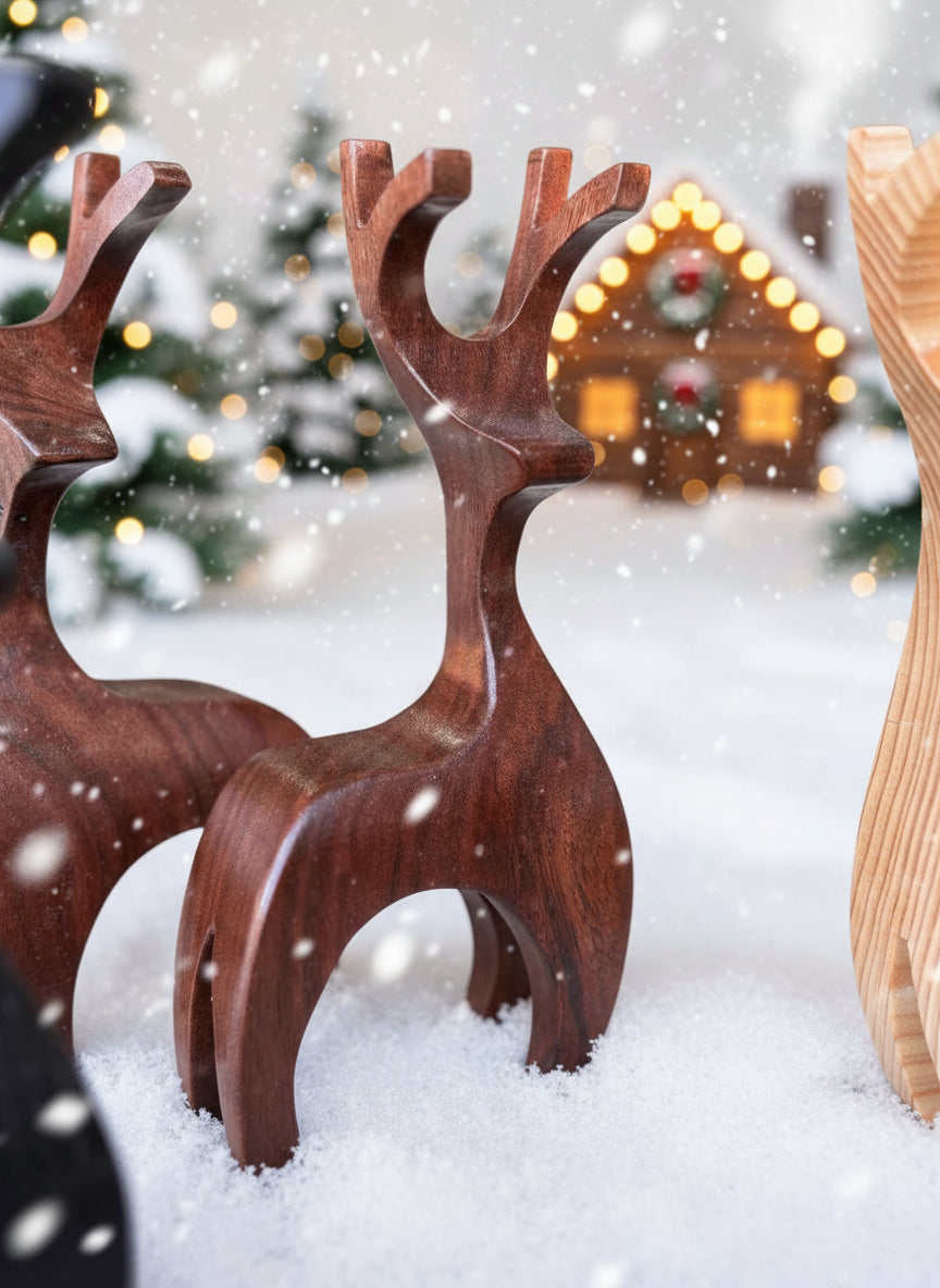 Wooden Reindeer