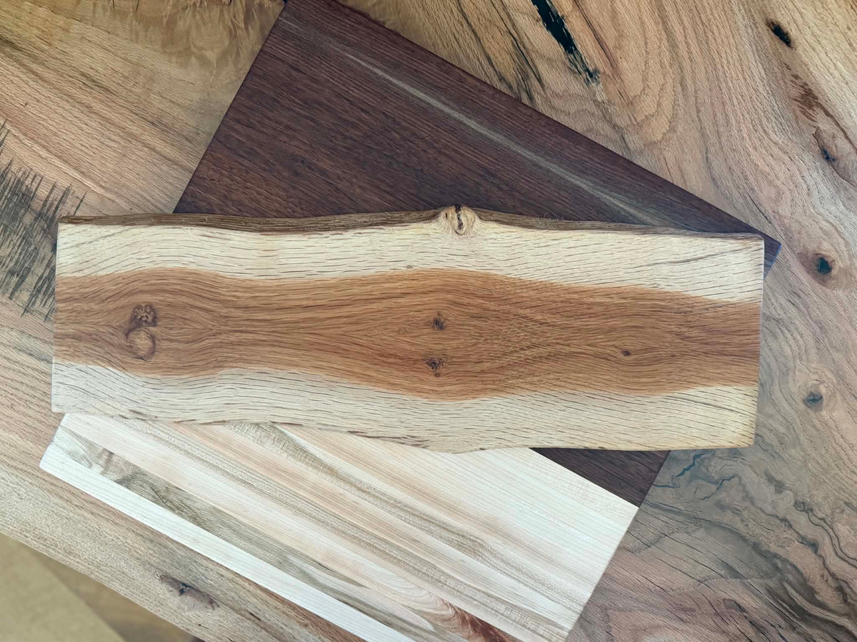 Live Edge Oak Charcuterie Board