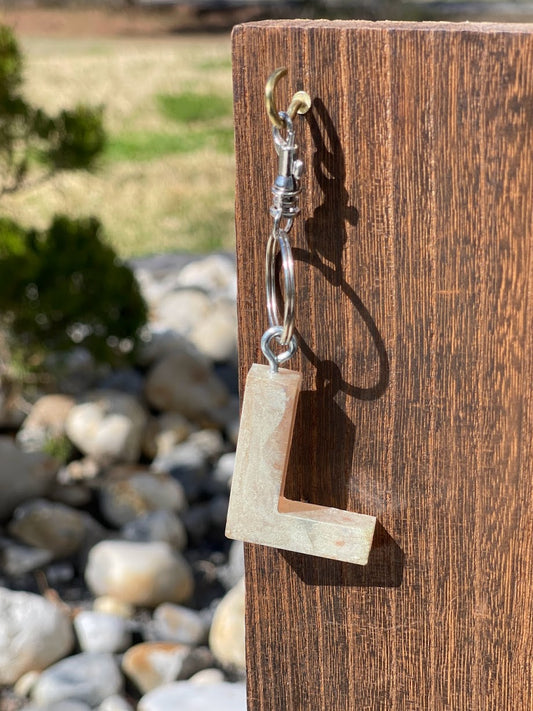 L Keychain