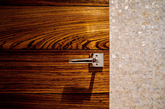 Zebrawood Door